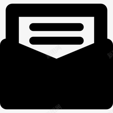 电子邮件打开电子邮件图标图标