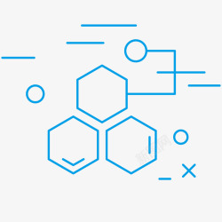 化学符号是Se蓝色化学符号卡通手绘矢量图高清图片