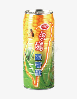 台湾罐装饮料素材
