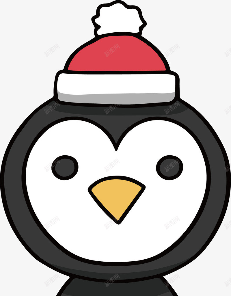 可爱的小企鹅矢量图ai免抠素材_88icon https://88icon.com 企鹅 可爱企鹅 圣诞企鹅 圣诞节 小企鹅 矢量png 矢量图