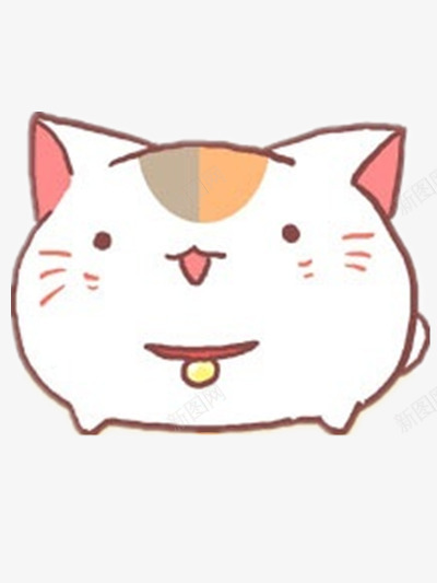 小眼睛的猫咪png免抠素材_88icon https://88icon.com 动物 白色 粉色 耳朵