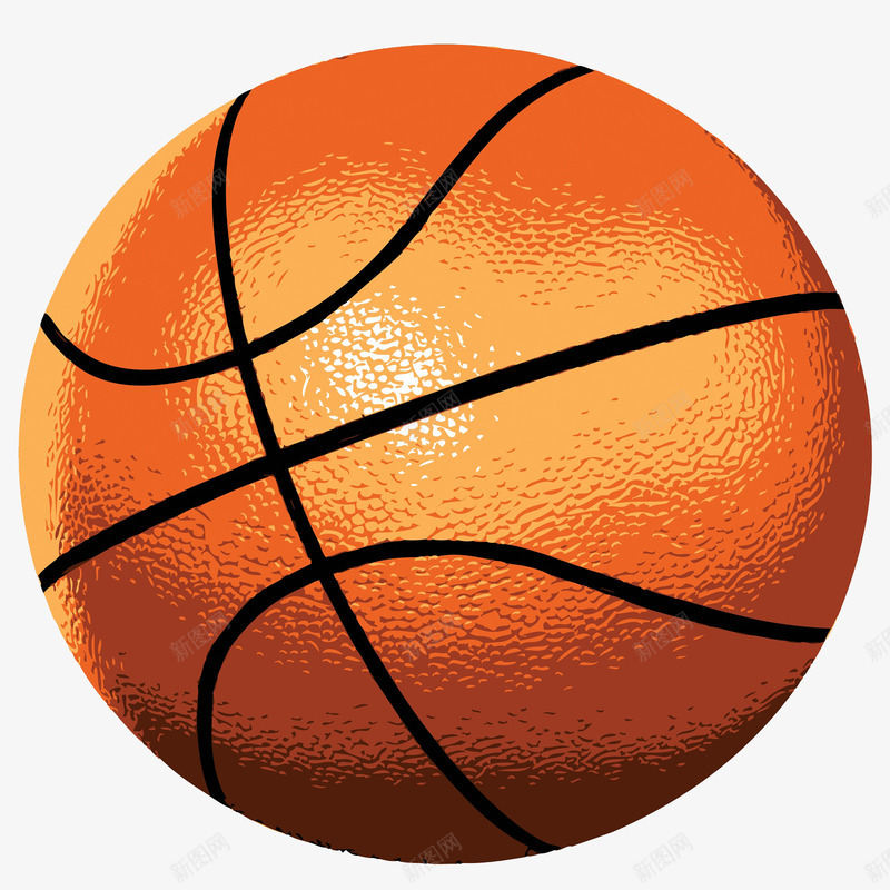 篮球模型立体插画png免抠素材_88icon https://88icon.com 3D立体 体育用品 儿童玩具 球体 篮球 篮球模型设计立体插画