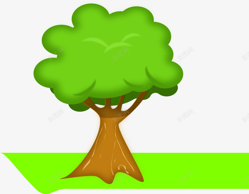 绿色小树草坪png免抠素材_88icon https://88icon.com 小树 绿色 草坪