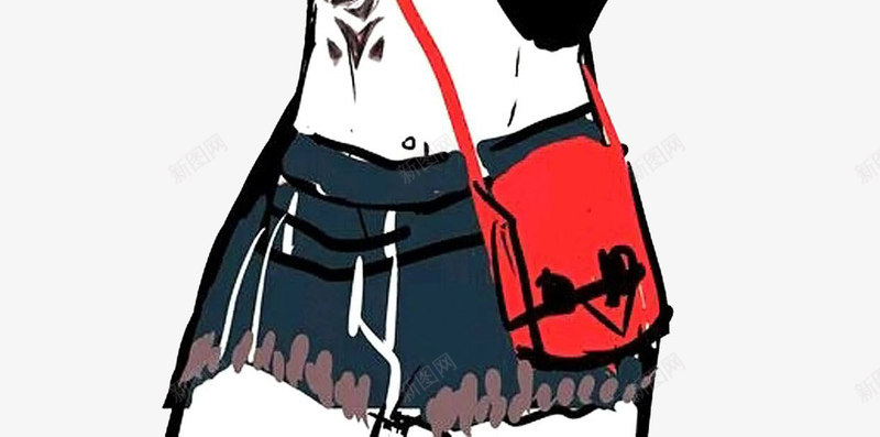 插画女生psd免抠素材_88icon https://88icon.com 女生 插画 简约 装饰