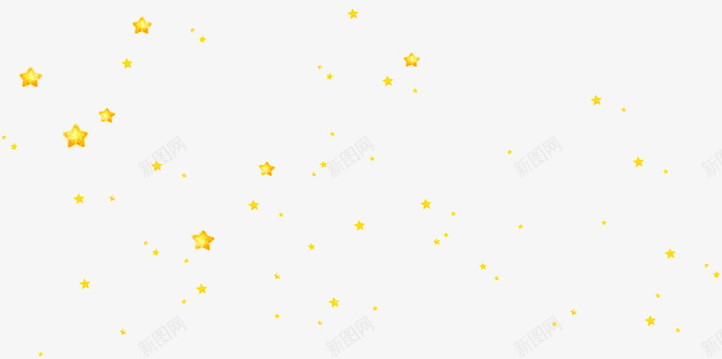 星星装饰点缀png免抠素材_88icon https://88icon.com banner装饰 星星 海报装饰 漂浮素材 黄色