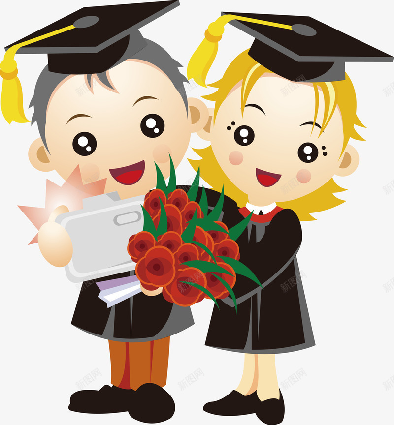 毕业典礼卡通人物合影留念矢量图ai免抠素材_88icon https://88icon.com 人物形象 卡通 卡通校园人物 合影照 合影留念 手绘卡通 毕业典礼 毕业合影 毕业啦 毕业照 老师学生 矢量图