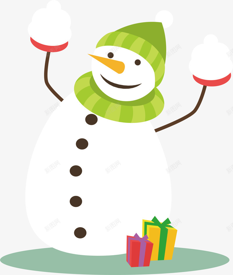 打雪仗的雪人png免抠素材_88icon https://88icon.com 圣诞礼物 圣诞节 打雪仗 扔雪球 矢量png 雪人