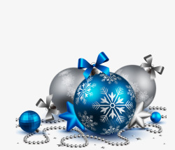 圣诞节圣诞球挂饰素材