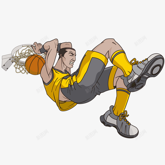 打篮球的人png免抠素材_88icon https://88icon.com 人物 手绘画 矢量装饰 篮球 装饰 装饰画