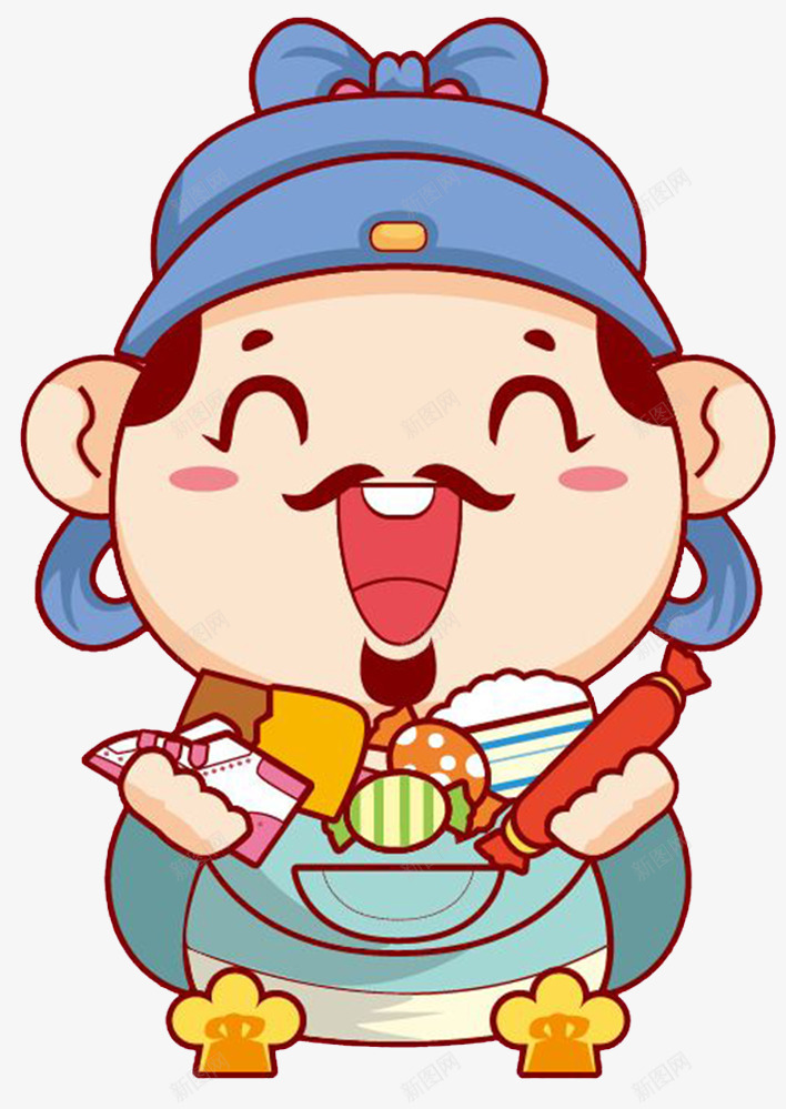 2018可爱财神卡通形象png免抠素材_88icon https://88icon.com 2018 2023 2024 传统文化 元宝 卡通 戊戌年 接财神 插画 新年 新年财神 春节 狗年 神仙 神明 财神 财神到 财神造型 过年 迎财神 送福 门神