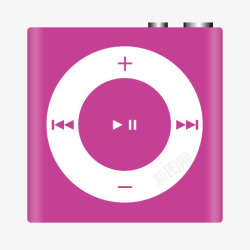 苹果iPod纳米粉红洗牌iPodshuffle素材