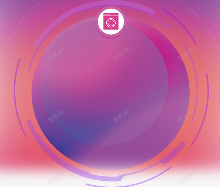 紫色圆球装饰图案png免抠素材_88icon https://88icon.com 促销 双12 圆球 紫色 装饰