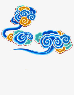 中国风祥云装饰素材
