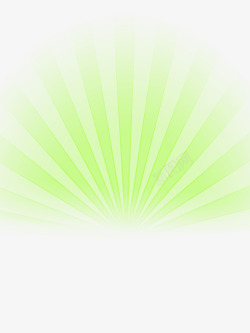 绿色清新光芒效果元素素材