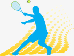 网球海报网球运动高清图片