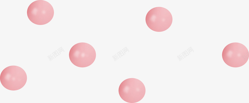 漂浮粉色小球png免抠素材_88icon https://88icon.com 小球 漂浮小球 粉色小球