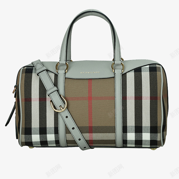 博柏利织物手拎包png免抠素材_88icon https://88icon.com BURBERRY 产品实物 女士小牛皮手提包 女式手提包