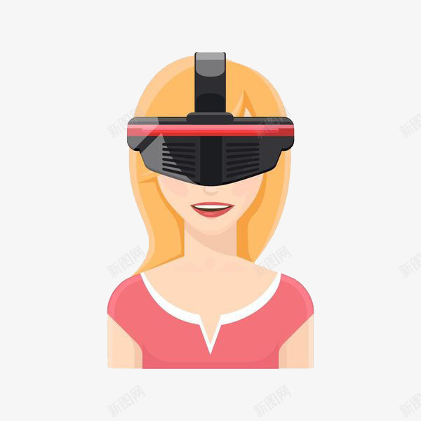 戴着虚拟眼镜的女子png免抠素材_88icon https://88icon.com VR VR人物 VR眼镜 人 人物 科幻 虚拟与现实 虚拟人物 虚构