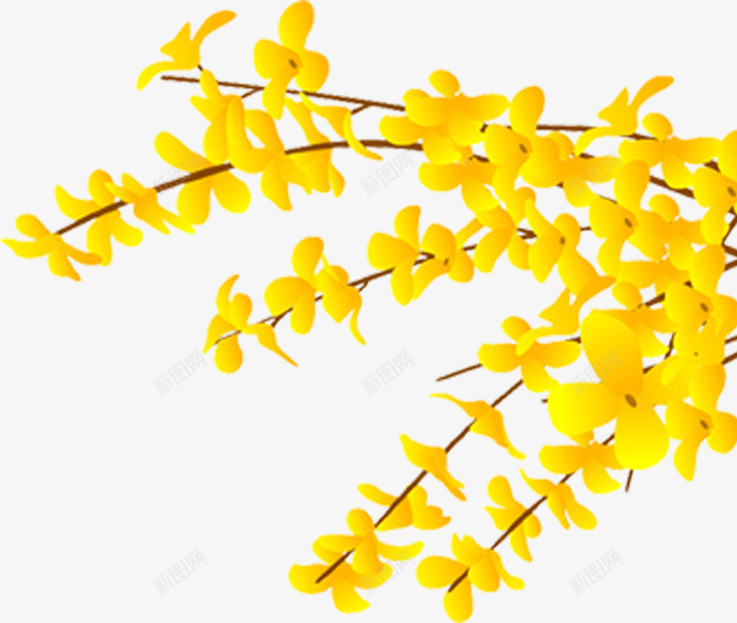 黄色花卉暖冬特惠海报png免抠素材_88icon https://88icon.com 暖冬 海报 特惠 花卉 黄色