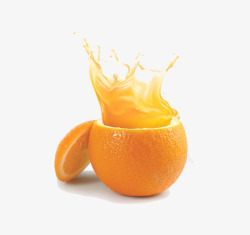 鲜橙汁素材