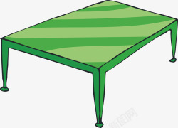 绿色桌子素材