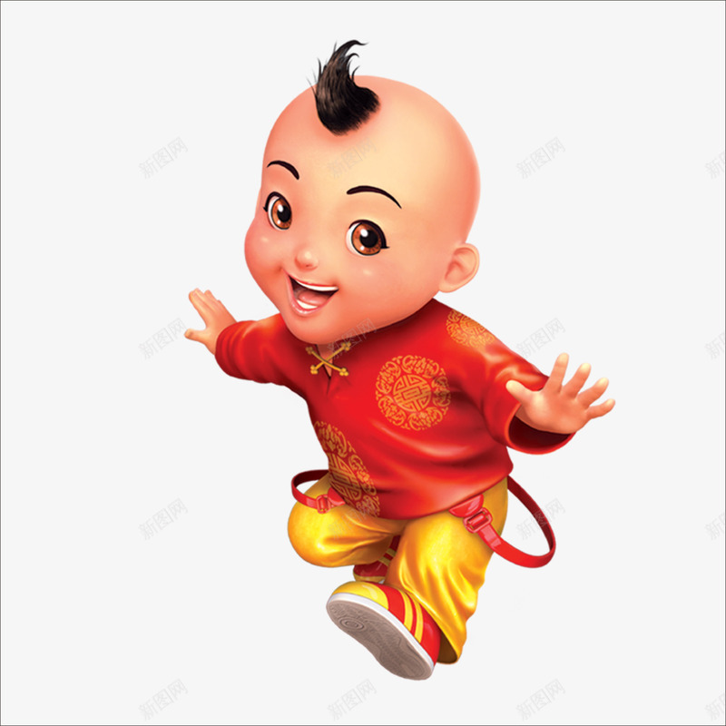 新春小孩png免抠素材_88icon https://88icon.com 小男孩 春节素材