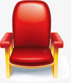 红色椅子淘宝矢量图素材