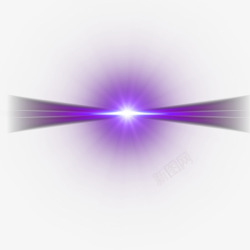 紫色科技炫光素材