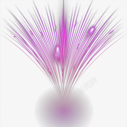 紫色光效背景素材