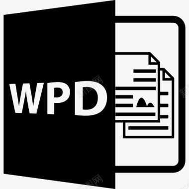 XLS文件打开WPD开放文件格式图标图标