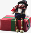 圣诞礼物雪人淘宝促销素材