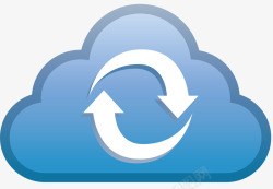 更新图标云朵卡通更新图标矢量图高清图片