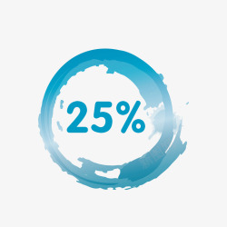 水效果折扣素材