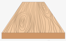 复合地板透视木质纹理底板矢量图高清图片