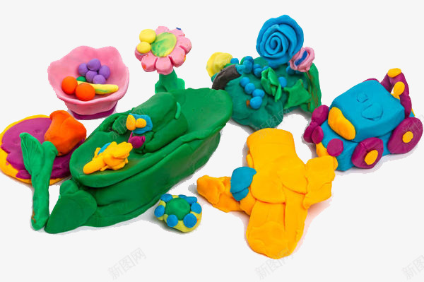 橡皮泥胶泥玩具模型玩具作品png免抠素材_88icon https://88icon.com 儿童作品 儿童玩具益智玩具 写实实物 橡皮泥 泥塑作品 胶泥