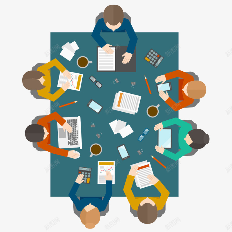 商务顶视图png免抠素材_88icon https://88icon.com 人物 人物顶视图 俯视 俯视图 办公 商务 商务人物 工作 顶视 顶视图