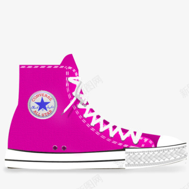 匡威粉红色的鞋Converseicons图标图标