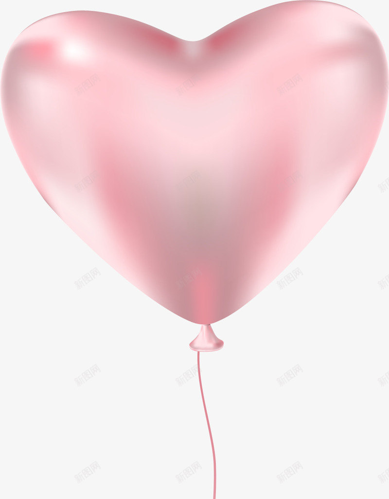 粉色情人节漂浮气球png免抠素材_88icon https://88icon.com love 婚庆 情人节 浪漫 漂浮气球 爱心气球 爱情 粉色气球