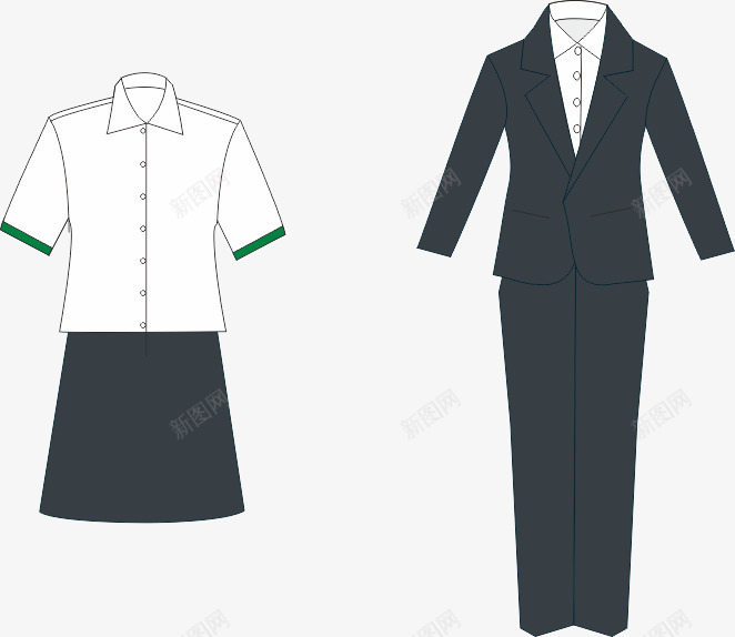 女士西服png免抠素材_88icon https://88icon.com 套装设计 服装设计 短款 西服设计 长款 黑色西服