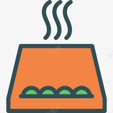 厨房炉图标图标