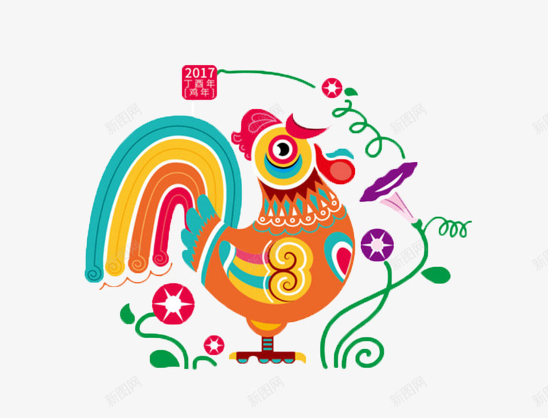 鸡年吉祥物图案元素png免抠素材_88icon https://88icon.com 元素 免扣 免费 免费下载 吉祥图案 吉祥物 图案 春节元素 鸡年