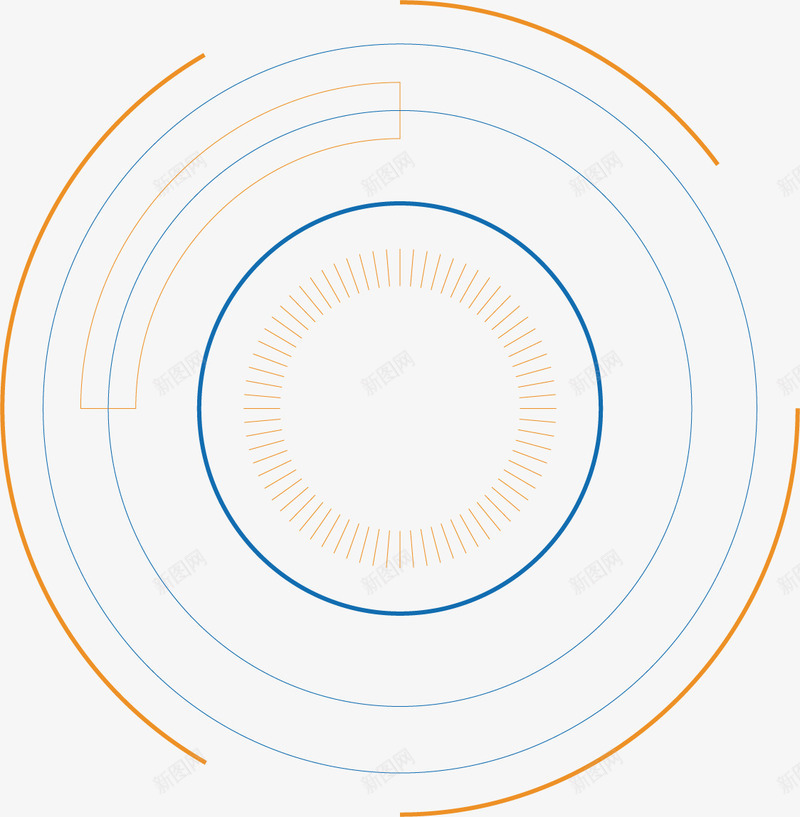 科技光智能眼球特效光矢量图ai免抠素材_88icon https://88icon.com 人工智能 智能科技 特效 眼球 科技光 矢量图