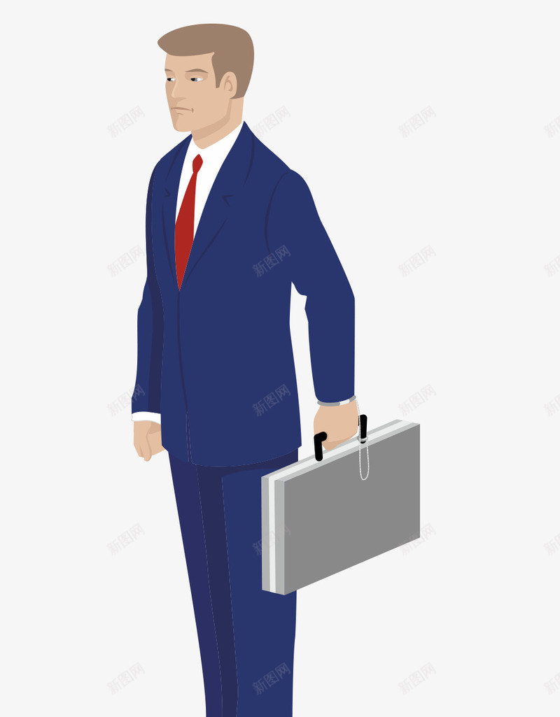 穿西装的男人png免抠素材_88icon https://88icon.com 卡通 员工 成熟男人 职员