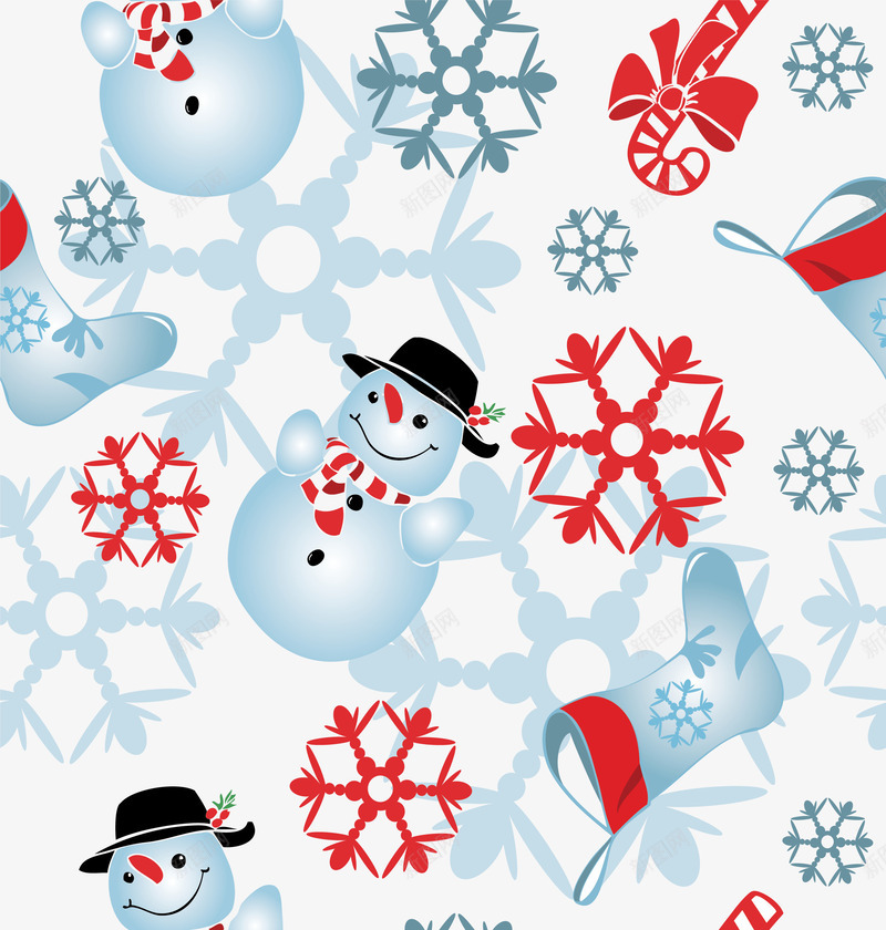 雪人雪花花纹矢量图ai免抠素材_88icon https://88icon.com merryChristma merryChristmas 圣诞节 圣诞雪人 矢量png 雪人花纹 雪花花纹 矢量图