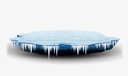冰锥漂浮冰岛高清图片