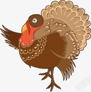 感恩节火鸡素材