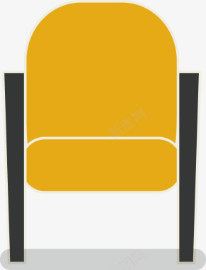 房间椅子标矢量图图标图标