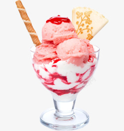 夏日甜食女生最爱冰淇淋素材