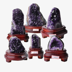 东海世家紫晶洞原石摆件素材