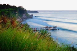 巴厘岛金巴兰海滩素材